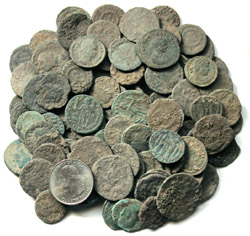 True Premium Uncleaned Roman Coins, 3...2...1... Go for it!